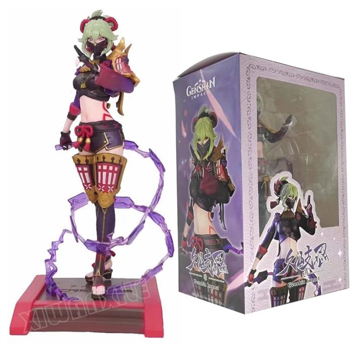 23Cm Genshin Impact Kuki Shinobu Figur Anime Genshin Impact Mona