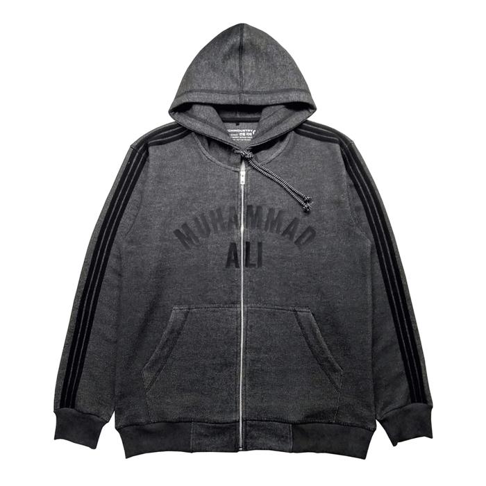 Zipper Hoodie Muhammad Ali black denim
