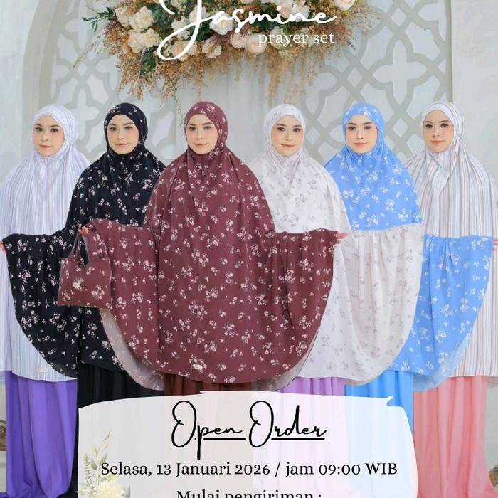 MUKENA JASMINE CANTIK BY LUVENA