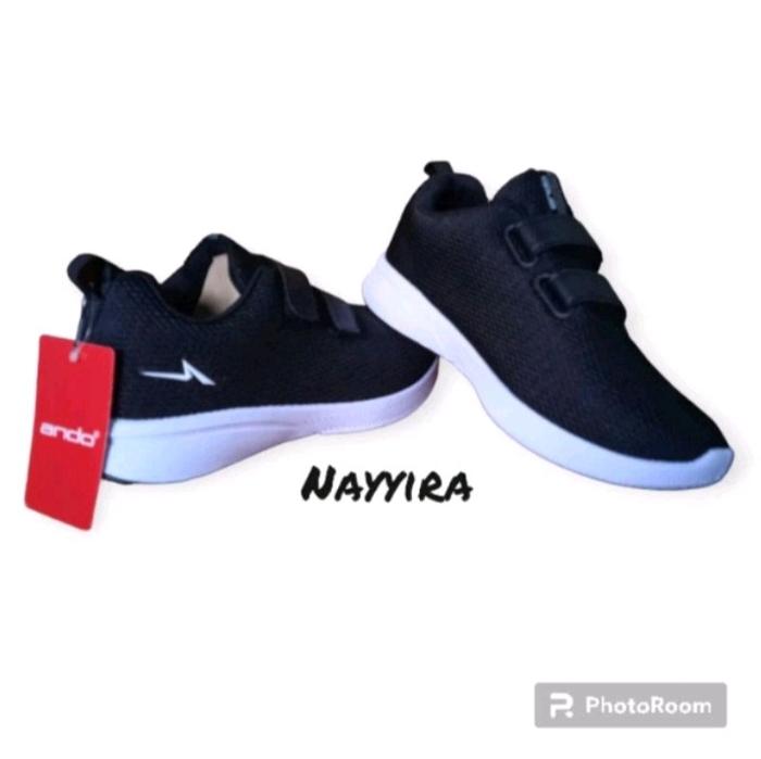 Sepatu Ando MIA/Sepatu Ando SIP 36/ Sepatu Ando SIP 38/Sepatu Ando hitam/Sepatu Sekolah Ando/Sepatu 