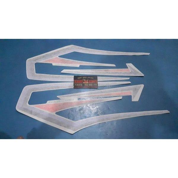 STRIPING RX KING LIST STICKER RX KING 2001 SILVER ORI LOSPACK OSEAN