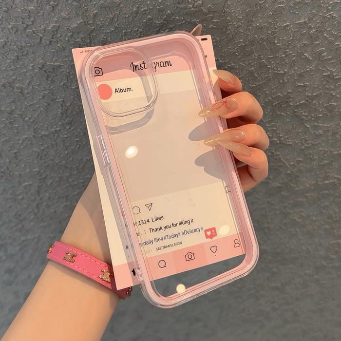 DOPAMINE CLEAR CASE COMPATIBLE FOR IPHONE 11 12 13 14 15 16 PLUS PRO MAX casing lucu