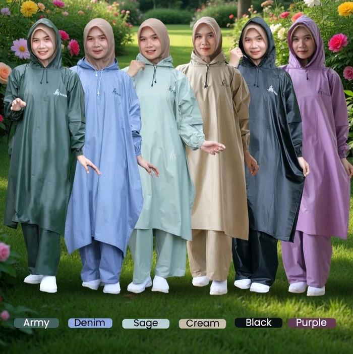 KAMSA JAS HUJAN RAINCOAT BY KAMSA DAILY JAS HUJAN PONCO HOODIE GAMIS JAKET BEST SELLER Army Denim Sa