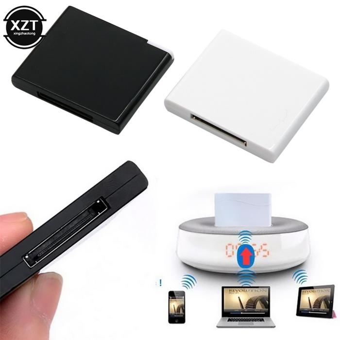 Mini 30-pin Bluetooth 5.1 Music Receiver Wireless Stereo Audio Receiver Adapter Portable Speaker I-W