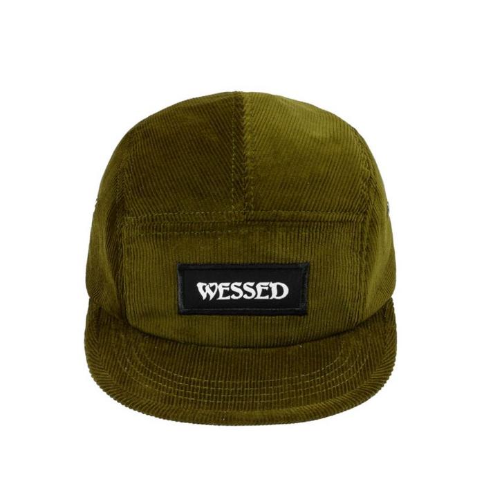 Wessed - Trups Topi Corduroy Five Panel Olive