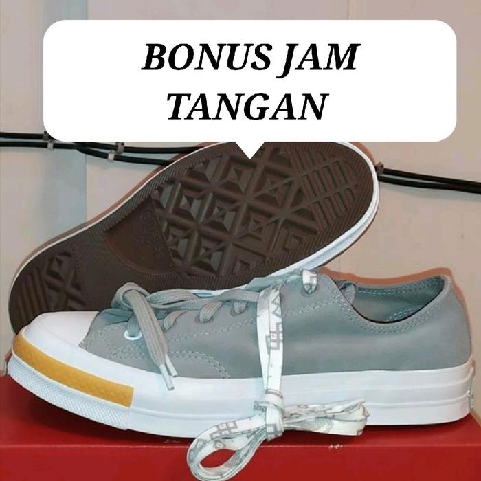 Converse Sepatu Converse X Clot Chuck Taylor All Star 70's Ox Paloma Size US8 BNIB Bahan Kulit MDN 1
