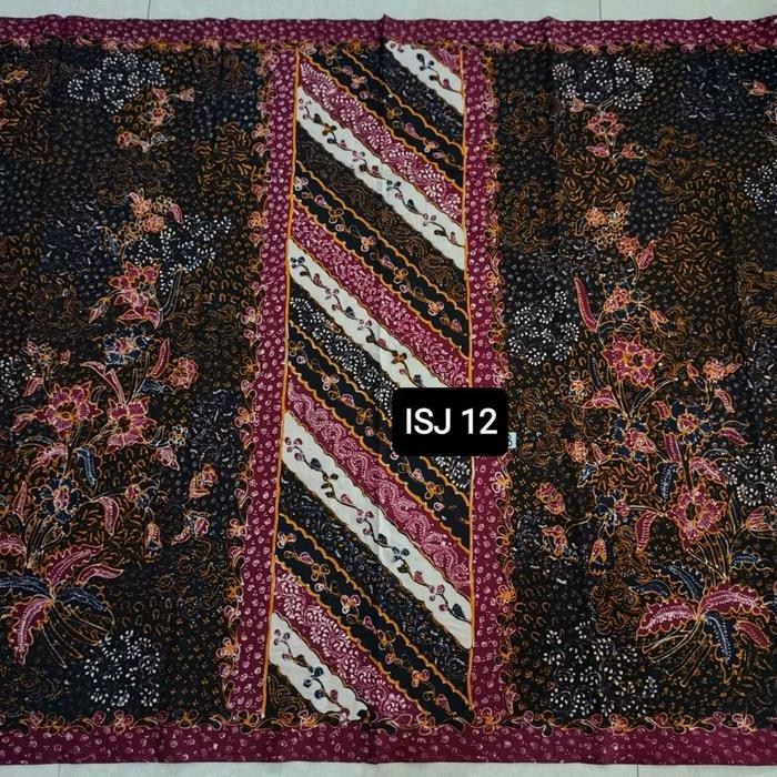 sarung batik tulis lasem estehan motif gunung ringgit kain primis halus
