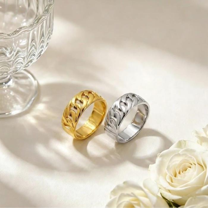 Cincin Rantai Wanita Dewasa Lapis Emas Muda 24K Bracelet