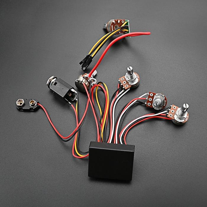 Bass e Passive Preamp, Guitar Bass Pickup 3 Band