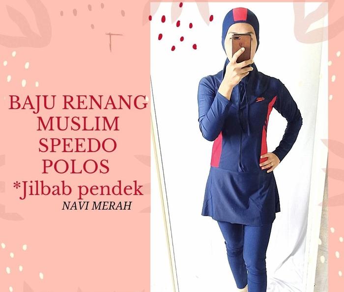 Baju Renang Muslim Speedo Polos