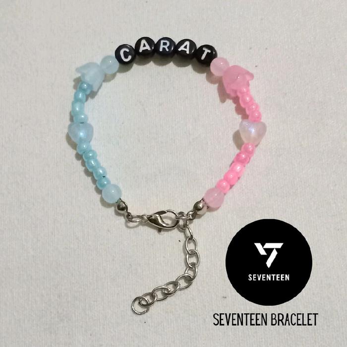 SEVENTEEN BRACELET - Gelang Friendship Nama Member SEVENTEEN CARAT