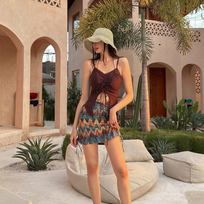 Cedar Bikini skort celana rok renang baju two piece swimsuit swimwear bali ootd outfit pantai summer