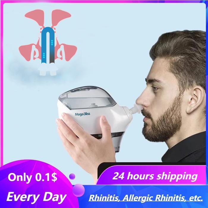 Electric Nasal Care Nose Cleaner Neti Pot Rhinitis Sinus Rinse Bottle Nose Wash Cleaner Pressure Rin