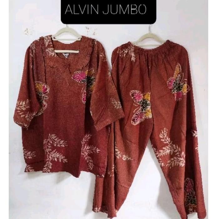 Setelan Batik ALVIN ukuran Jumbo