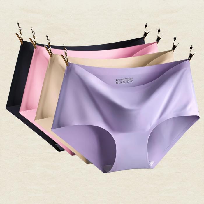 Celana dalam wanita berbahan sutra es berkualitas tinggi tanpa jahitan dan bekas  CD-5 High Katun cd