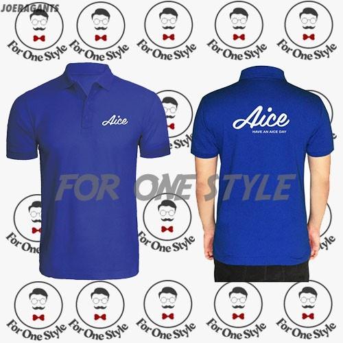 POLO SHIRT AICE ICE CREAM - baju seargam Aice Icecream - Custom Polo Perusahaan Murah - joeragants