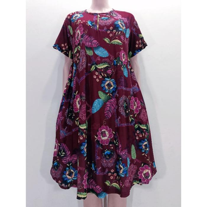 Daster Jersey Super Jumbo /Daster Jersey Jumbo Mayung Terlaris