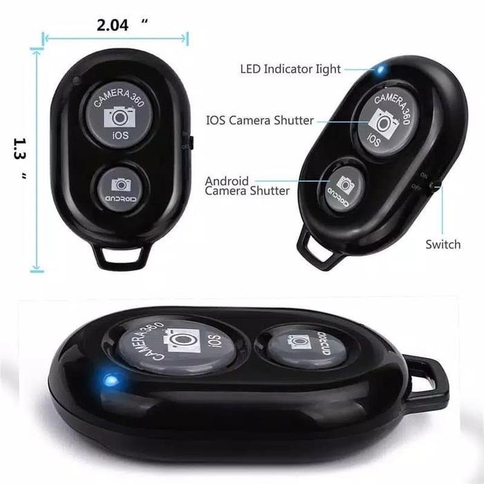 Sale !!! Tomsis Bluetooth Remote Camera Selfie Shutter Wireless