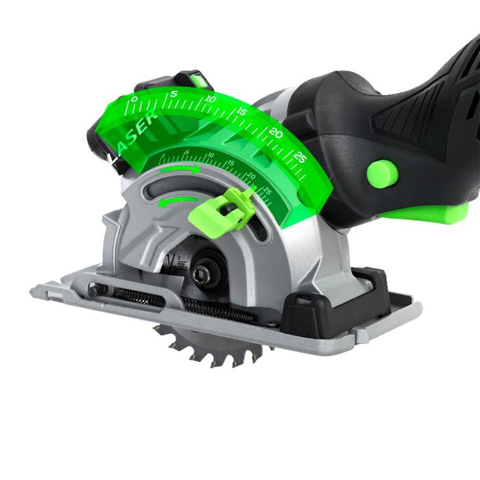 Electric Mini Circular Saw Powerful TILE/PVC WOOD Cutting 89MM Laser Power Tool