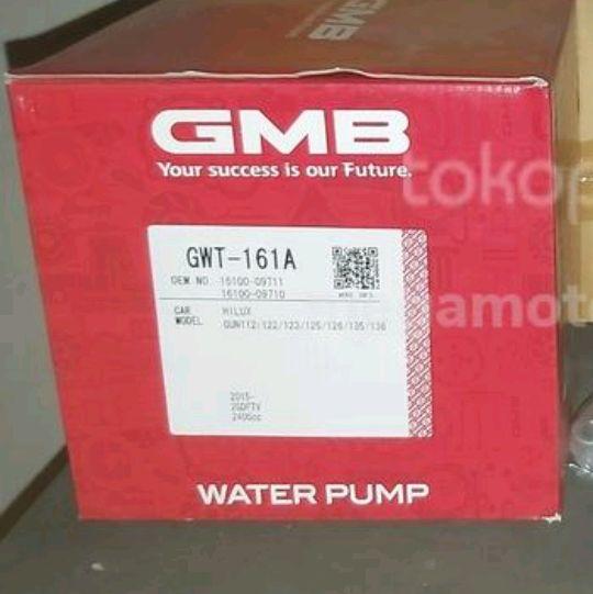 waterpump Pompa air ASLI ORIGINAL GMB untuk innova diesel,fortuner diesel