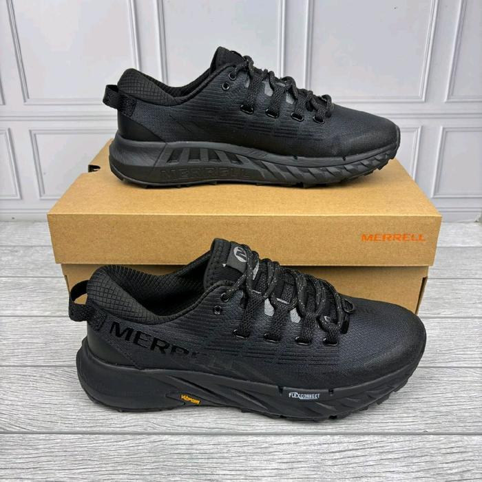Sepatu Hiking Wild Things Merrell X Agility Peak 4 Triple Black