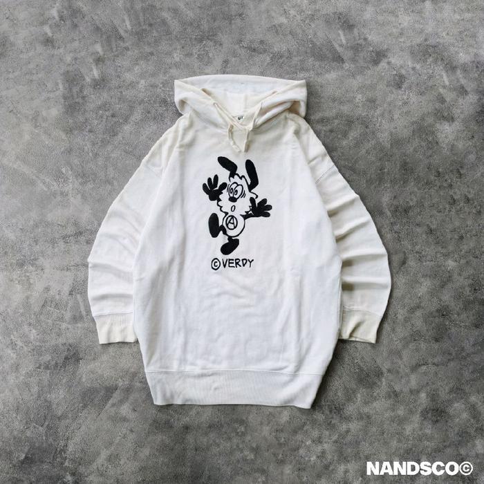 UT Uniqlo x Verdy - Graphic Pullover Hoodie White