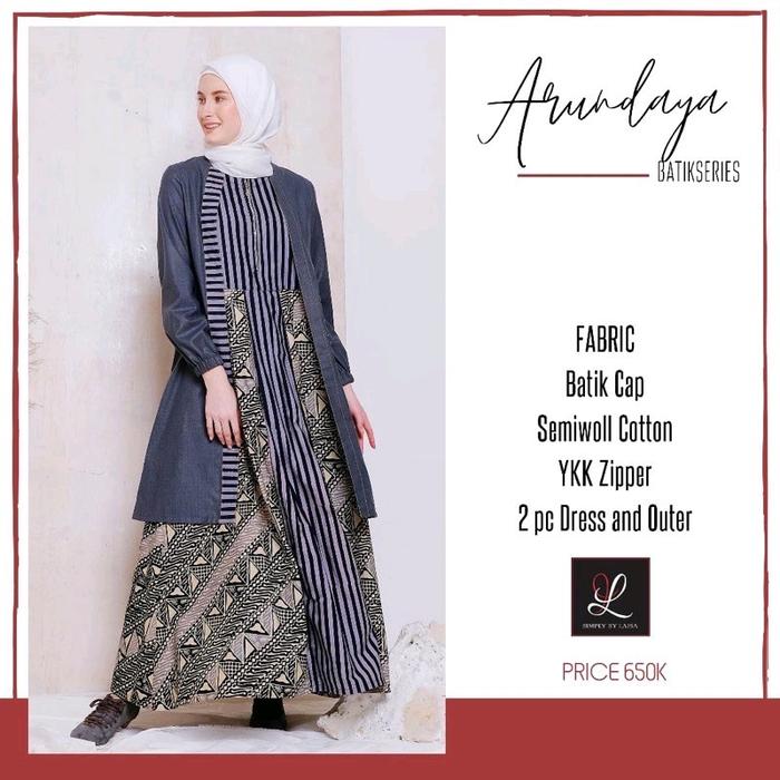 Simply Laisa Arundaya Gamis Batik