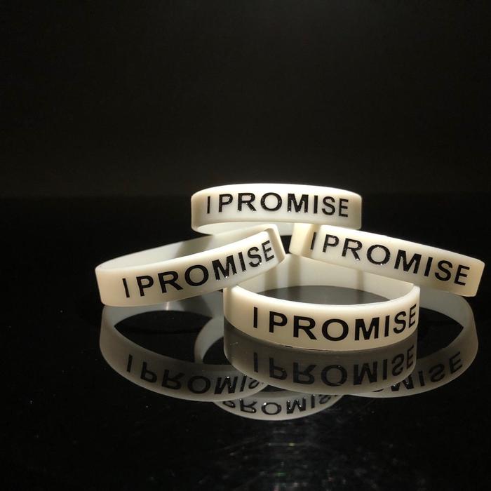 Gelang basket i promise glow in the dark lebron james i promise