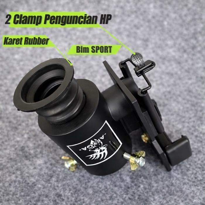 Mounting Kamera Samping Teleskop + Karet Adaptor Mata