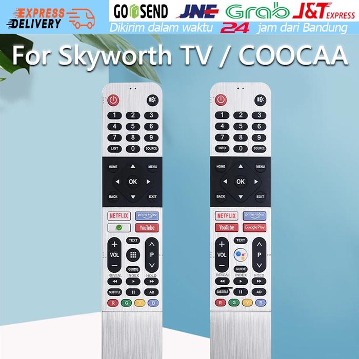Remote Coocaa / Remot Skyworth Coocaa Android Smart Tv Original Pabrik 43U20 539C