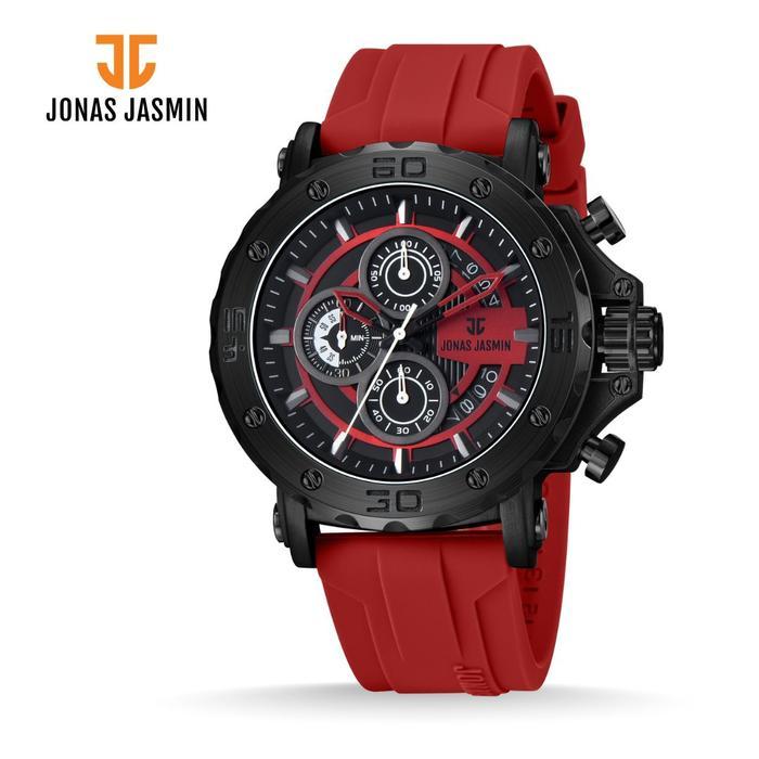 Jonas Jasmin - Jam Tangan Pria Analog Jj-5361Mc Watches Include Box Fullset