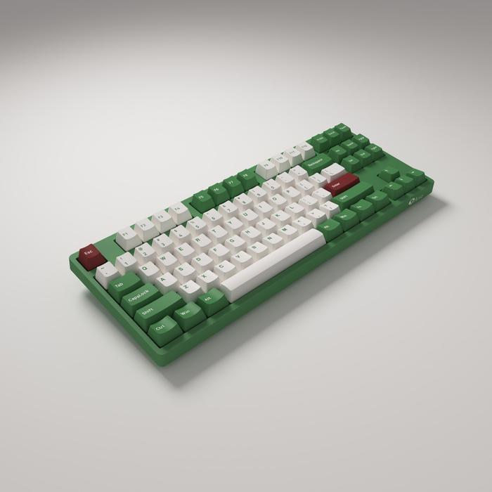 Akko 3087DS Matcha Red Bean Mechanical Gaming Keyboard Wired 87-Key