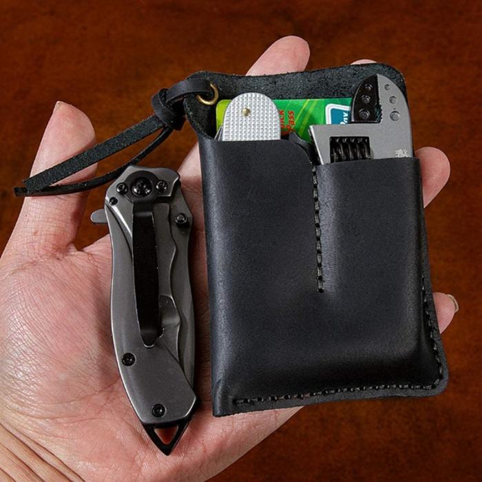 TERBARU Dompet pisau lipat- dompet kulit-dompet pisau lipat korek api