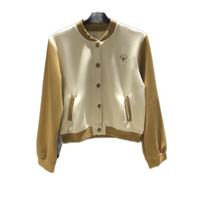 Number 61 Atasan Wanita Jacket Varsity
