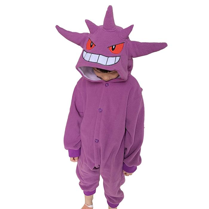 Children Charizard Onesie For Kids Gengar Kigurumi Umbreon One-Piece Pajama Eevee Full Body Suit Gir