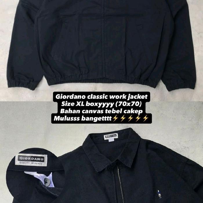 giordano original work jacket