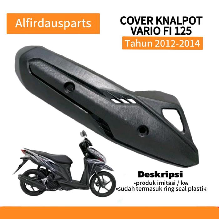 vario FI 125 tahun 2012-2014 cover knalpot