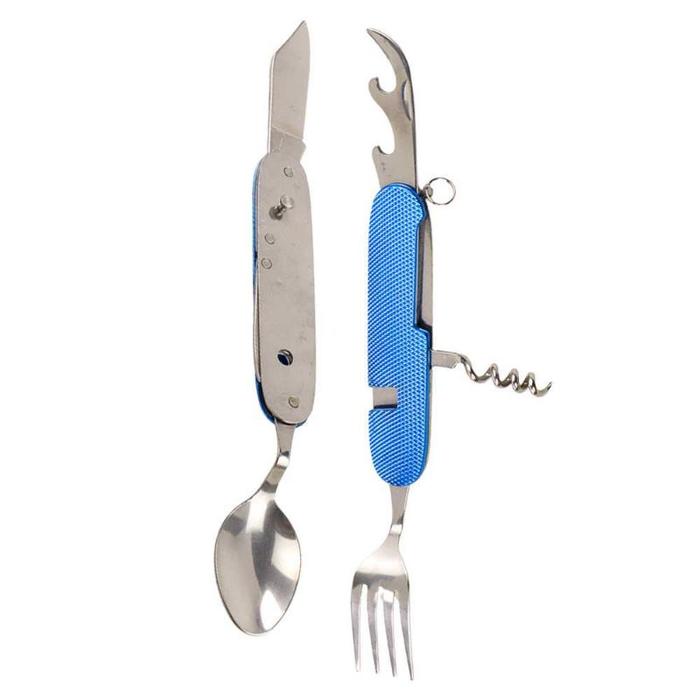 EdcGear Sendok Garpu Army Military Knife EDC 6 in 1 A008