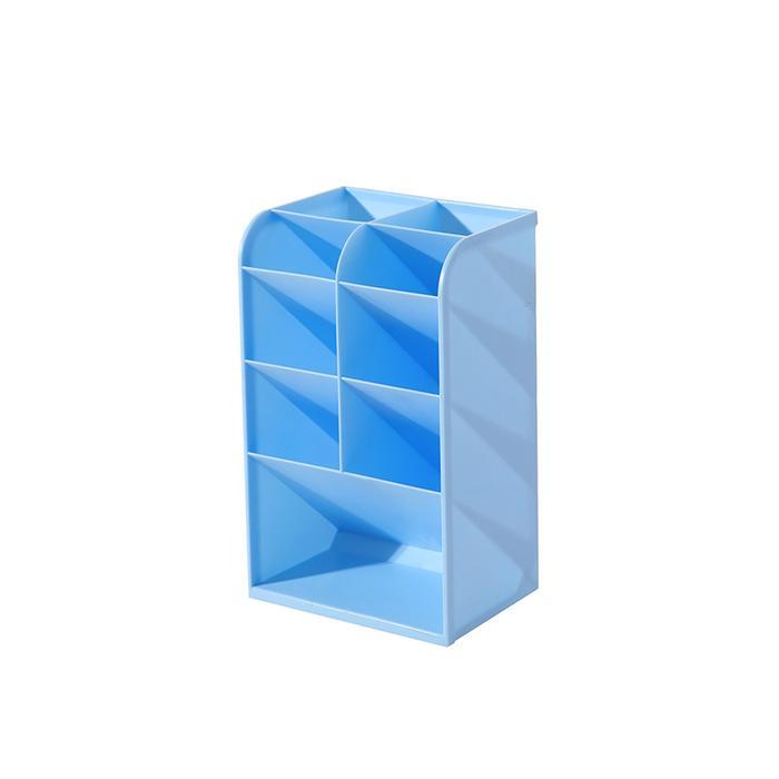 Pen Holder Rak Tempat Alat Tulis pena pensil kosmetik 9 Slot/Kotak