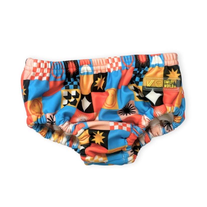 Produk Lee Vierra Kids Smiles & Tides Baby Swim Diapers - Bold
