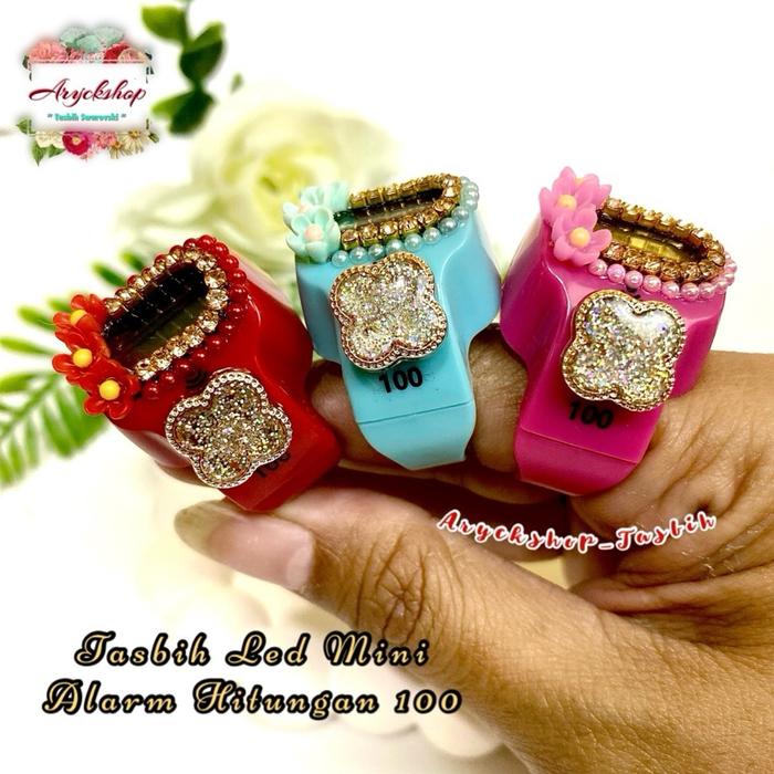 ARYCKSHOP Tasbih Digital Led Mini Alarm BEEP FREYA Tasbih digital Ring led