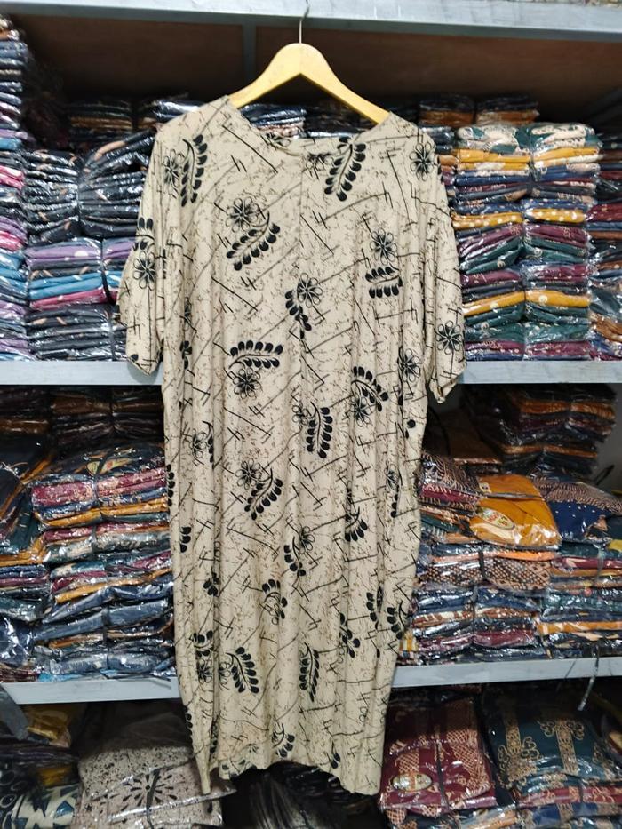 Daster Jumbo Mocca Ld 125 Resleting Depan Daster Dress Ternyaman Daster Viral Ys Butiq Racun Fashion