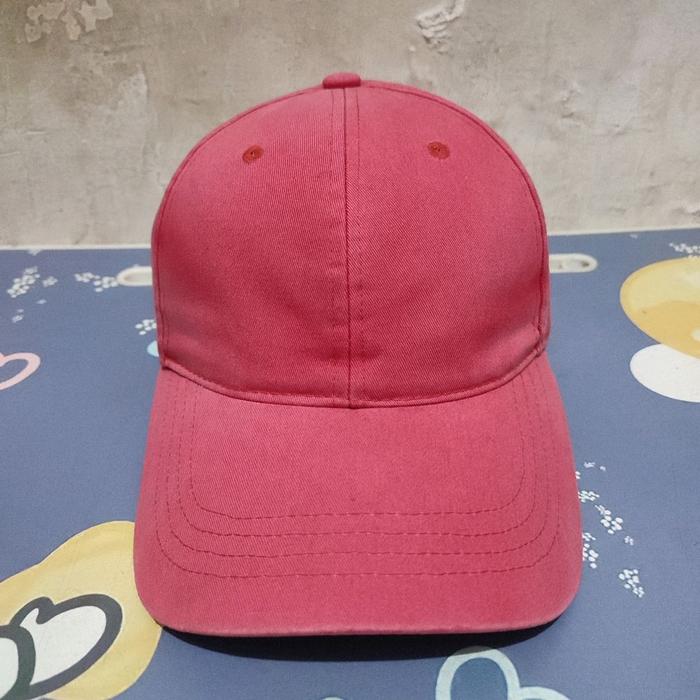 Topi Caps Chung Lim Basic Merah