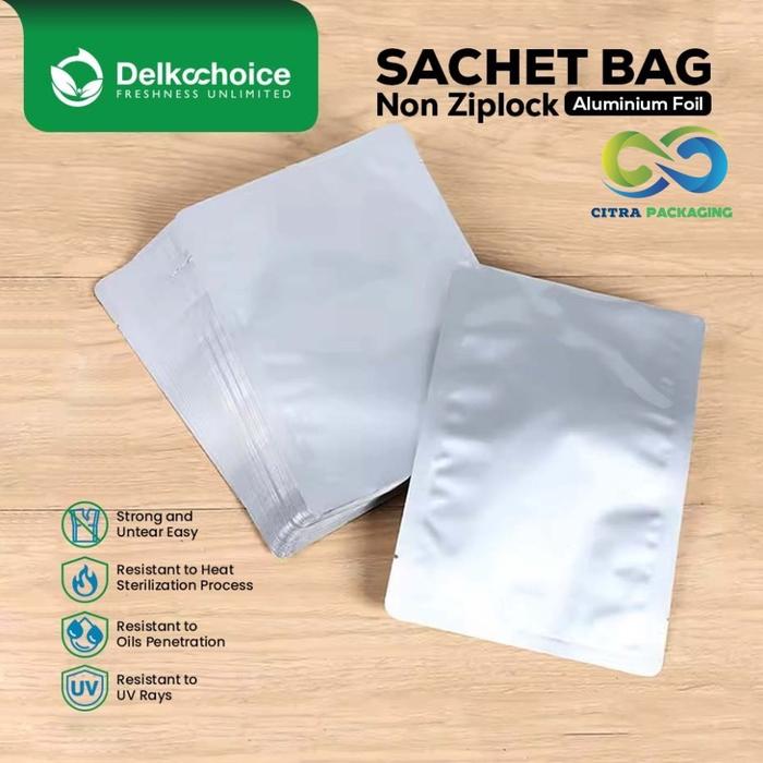 BUNGKUS KEMASAN SACHET SASET ALUMUNIUM FOIL BUMBU / POWDER BUBUK / SAUS MAKANAN TEBAL