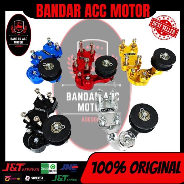 PROMO STABILIZER RANTAI TENSIONER RANTAI CNC UNIVERSAL VIXION,CBR150R,SATRIA FU,SONIC,MX KING,NINJA 