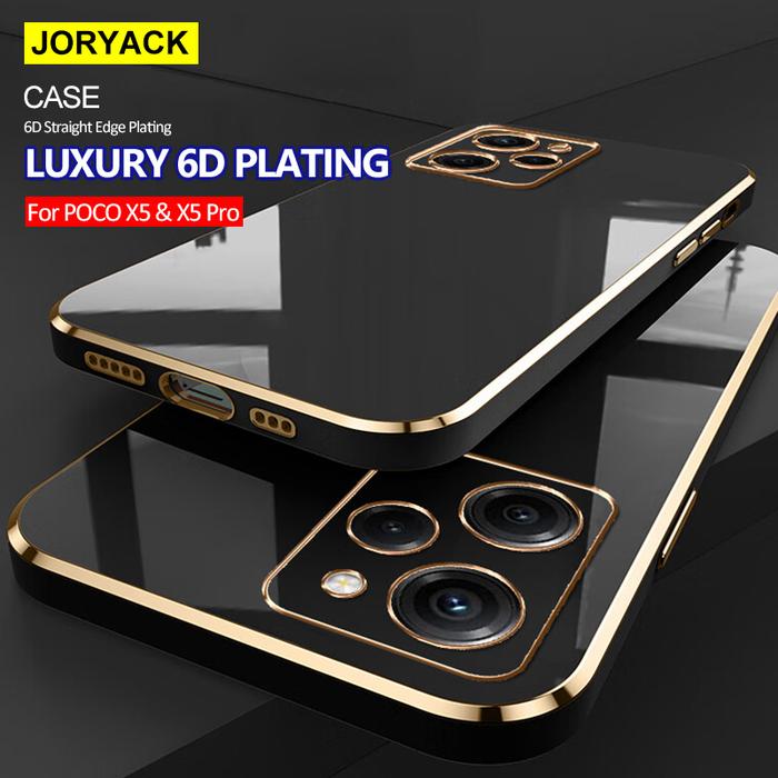 Luxury Plating Case For Xiaomi POCO X5 Pro X4 M4 Pro X3 NFC X3 Pro X3