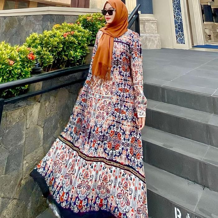 Dress rayon zahiraby fatihah Gamis