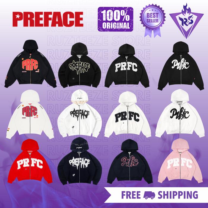 [ORIGINAL 100%] Zip Hoodie PREFACE Limited Edition || Preface Zip | Preface Knit | Zip Prefacewearho
