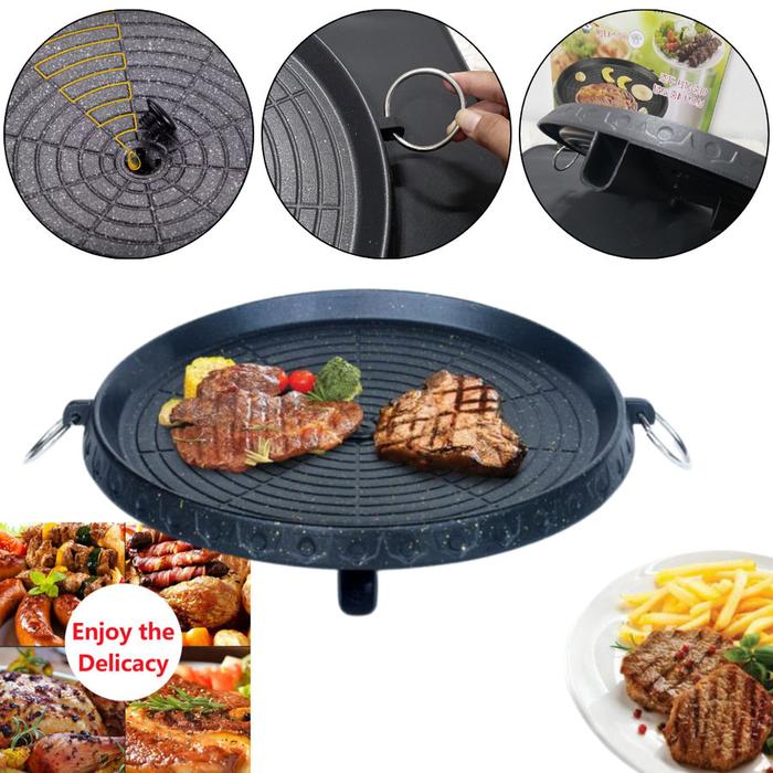 Bulgogi Korean Grill Pan / Square Multi Roaster Wajan Panggangan BBQ