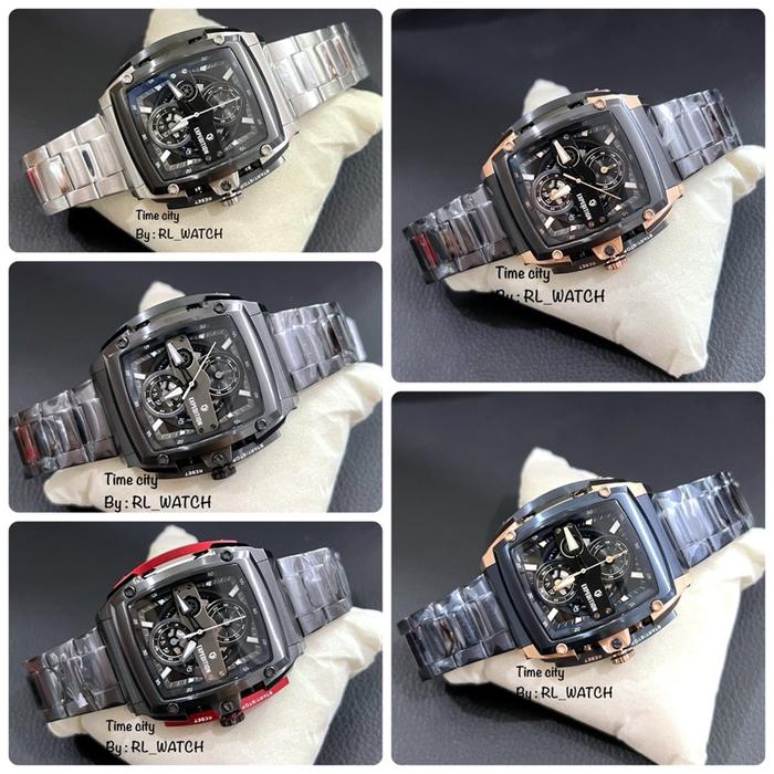 Jam Pria Expedition E3008 EXP3008 Rantai Analog